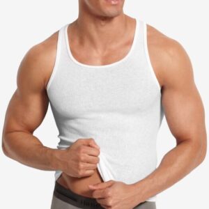 Ribbed Cotton Tank Tops