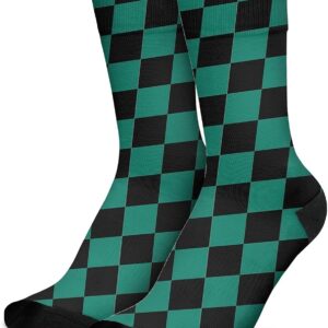 Novelty Print Crew Socks