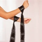 Soft Bondage restraints satin ties (3)