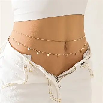 Thin Gold waist chain (1) Thin Gold waist chain (1)